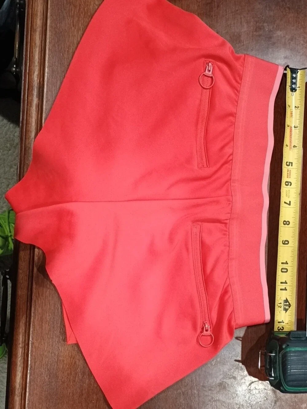 adidas Barricade Stella McCartney Coral Red Women’s Athletic Shorts